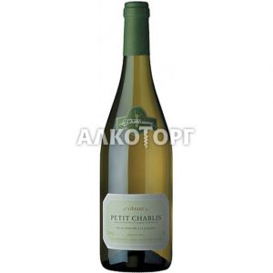 Вино ПЕТИ ШАБЛИ 0.75L белое сухое (Франция)
