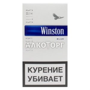 Сигареты ВИНСТОН СУПЕРСЛИМС БЛЮ